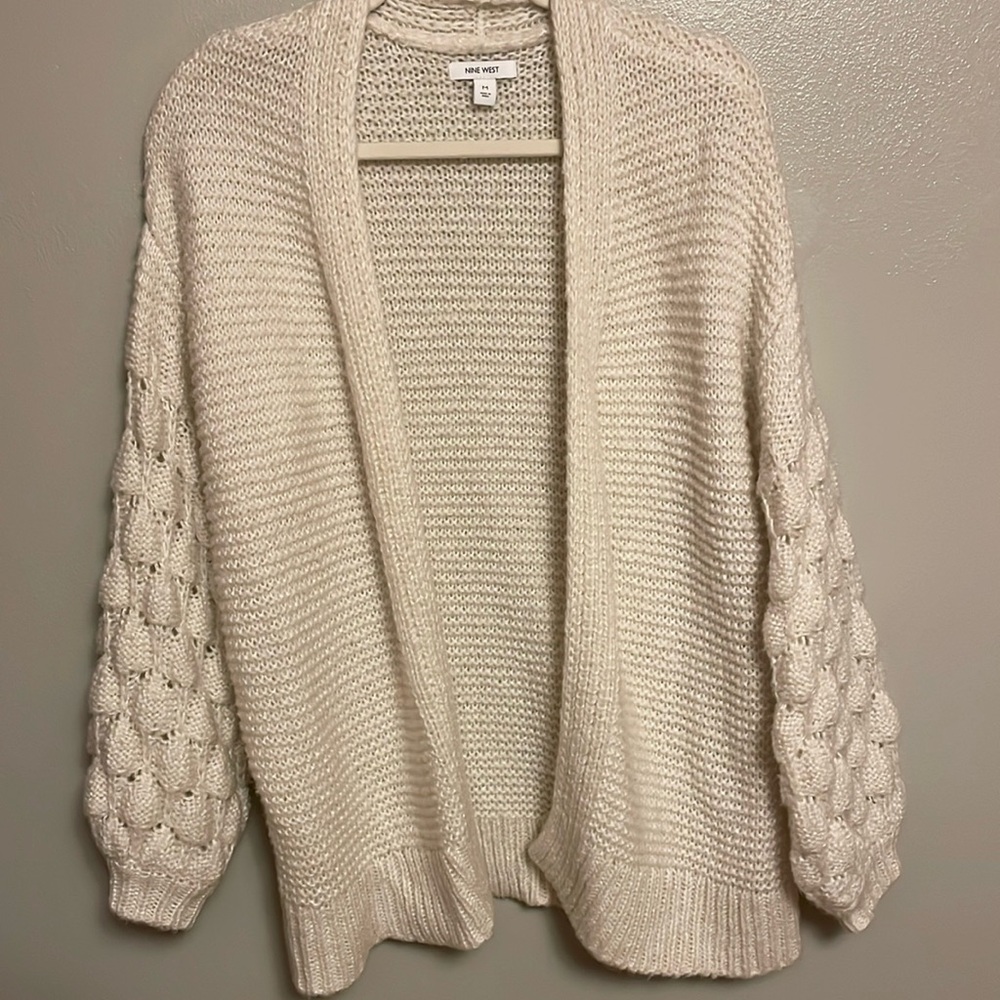 White Cardigan